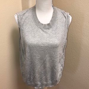 Grey Sweater Tank Top